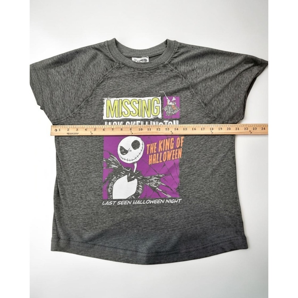 Disney Nightmare Before Christmas Jack Skellington Sleep Shirt S 4-6 NWT - Picture 4 of 10